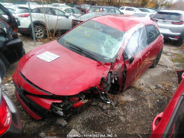 Toyota COROLLA SE 2021 JTNK4MBE6M3114050 Image 2