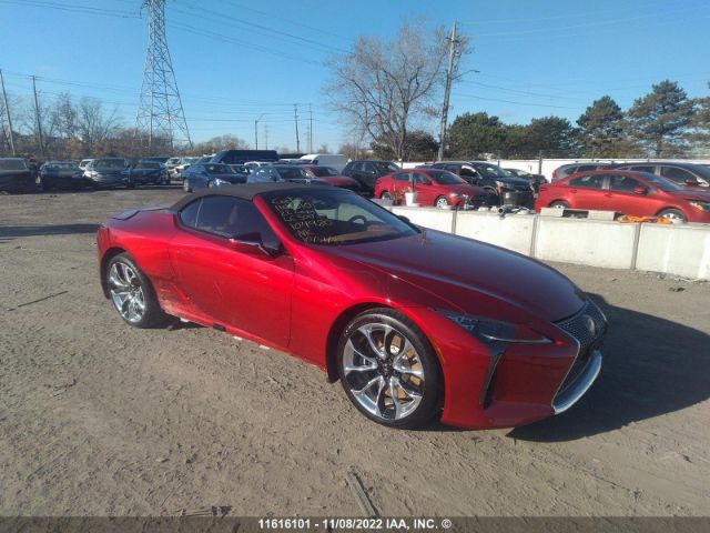 Auction sale of the 2022 Lexus Lc 500, vin: JTHMPAAY9NA104980, lot number: 11616101