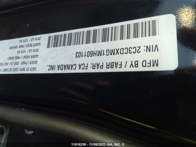 Dodge CHARGER GT 2021 2C3CDXMG1MH601103 Image 9