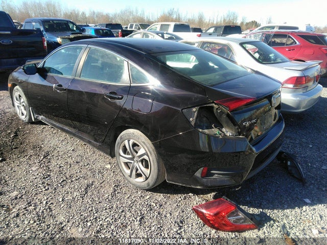 2016 Honda Civic Lx მანქანა იყიდება აუქციონზე, vin: 2HGFC2F57GH024562, აუქციონის ნომერი: 11617090