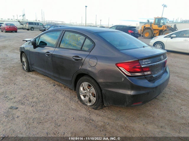 Honda Civic Lx 2014 2HGFB2F4XEH034302 Image 3