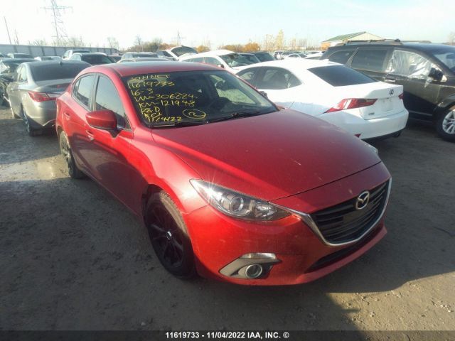 Auction sale of the 2016 Mazda 3 Touring, vin: 3MZBM1V77GM306884, lot number: 11619733