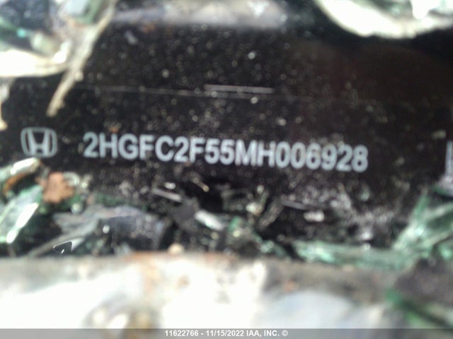 Honda Civic Lx 2021 2HGFC2F55MH006928 Image 9