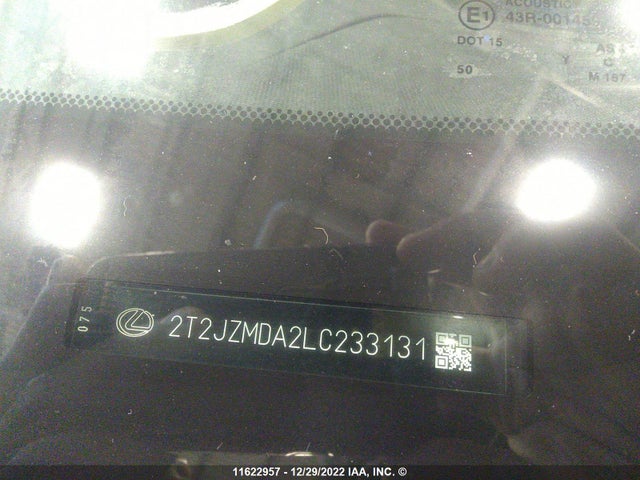 2T2JZMDA2LC233131 Lexus RX 350