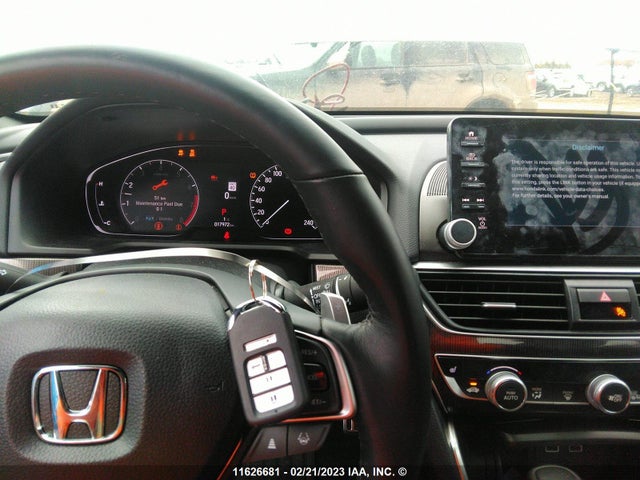 Продажа на аукционе авто 2022 Honda Accord, vin: 1HGCV1F35NA800799, номер лота: 11626681