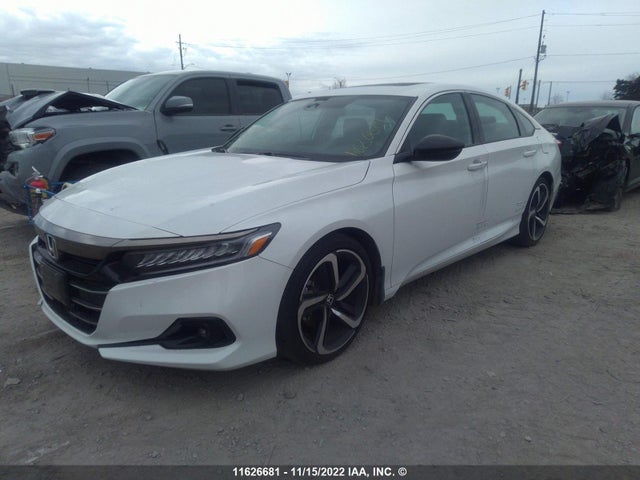 Продажа на аукционе авто 2022 Honda Accord, vin: 1HGCV1F35NA800799, номер лота: 11626681