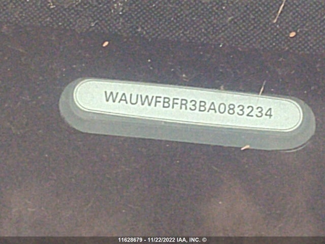 WAUWFBFR3BA083234 Audi A5 Prestige