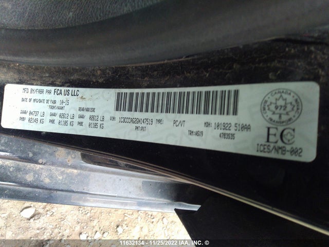 1C3CCCAG2GN147519 Chrysler 200 Limited