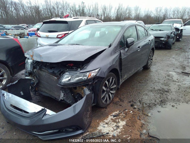 Honda Civic 2015 2HGFB2F74FH051768 Image 2