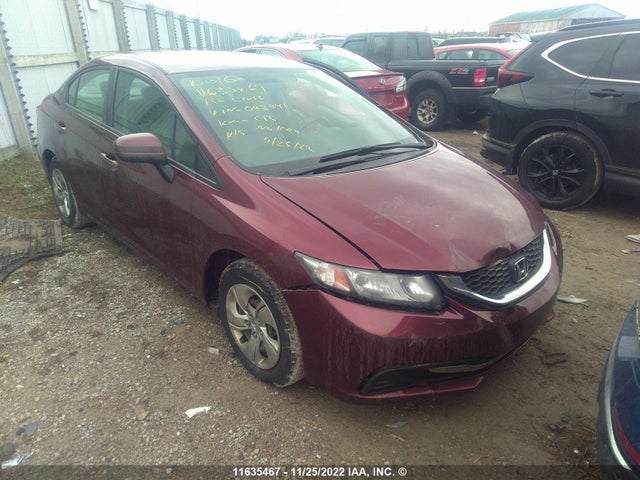 Honda Civic Lx 2015 2HGFB2F44FH048441 main image