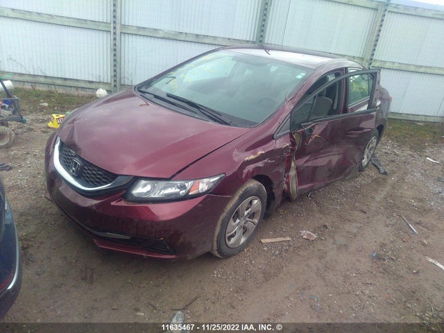 Honda Civic Lx 2015 2HGFB2F44FH048441 Image 2