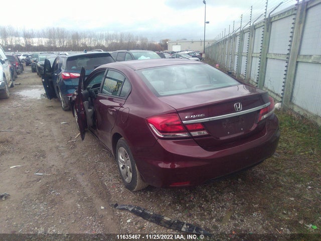 Honda Civic Lx 2015 2HGFB2F44FH048441 Image 3