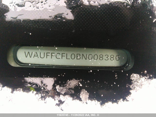 WAUFFCFL0BN008386 Audi A4 Premium Plus