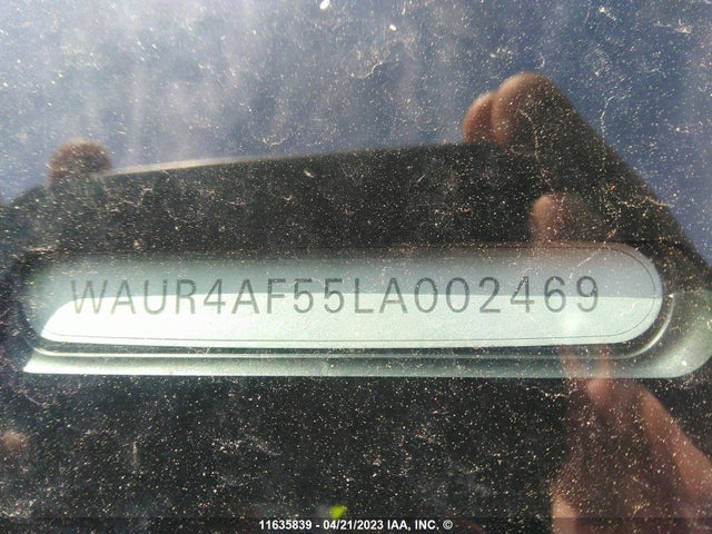 WAUR4AF55LA002469 Audi S5 Prestige