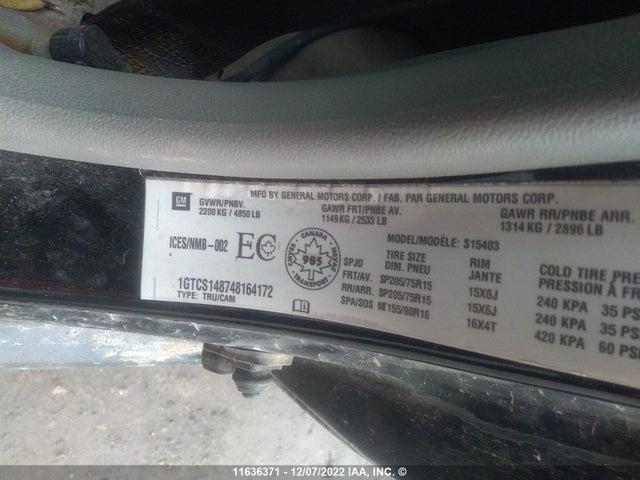 GMC Canyon 2004 1GTCS148748164172 Image 10