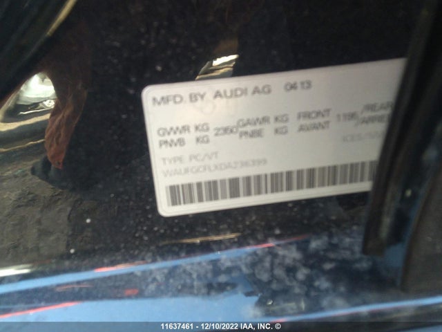 WAUFGCFLXDA236399 Audi S4 PREMIUM
