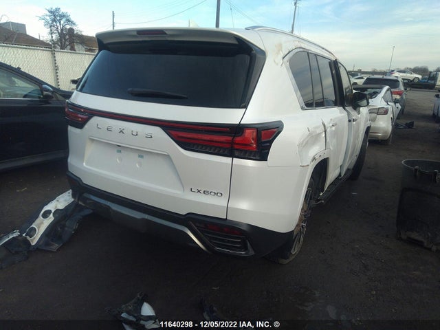 JTJGB7CX4N4004009 Lexus Lx 600 Base/600 Premium/600