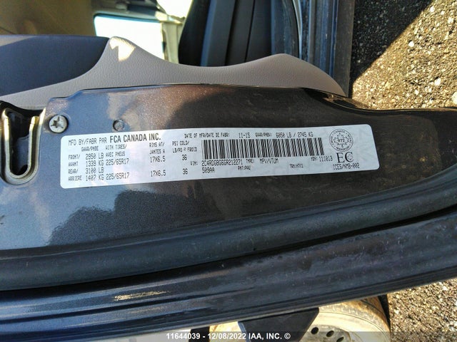 Dodge Grand Caravan Se 2016 2C4RDGBG6GR212271 Image 10