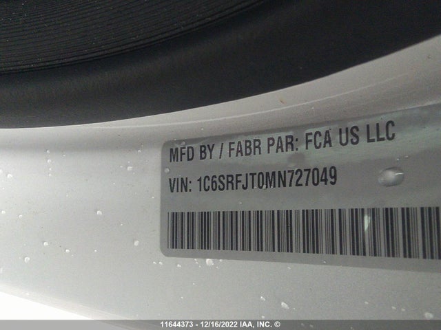 Dodge RAM 1500 2021 1C6SRFJT0MN727049 Image 9