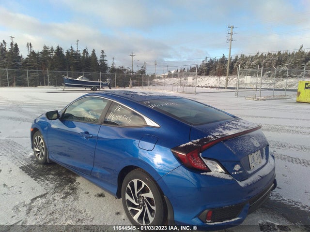 Honda Civic Lx 2018 2HGFC4B61JH401257 Image 3