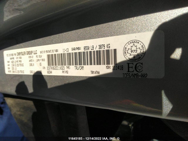 3C6TRVBG2EE110323 RAM Promaster 1500 1500 High