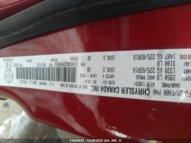 Dodge GRAND CARAVAN 2013 2C4RDGBG2DR500252 Image 10