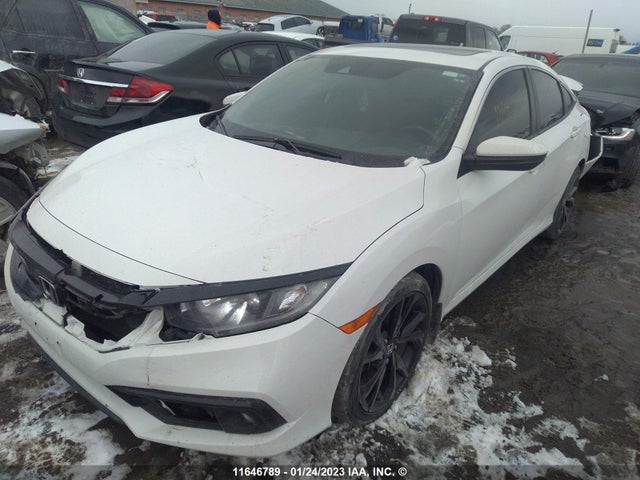 Honda Civic 2019 2HGFC2F84KH017409 Image 2