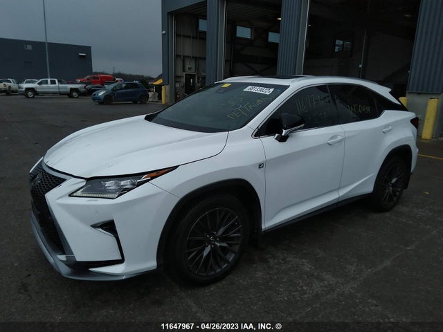 2T2BZMCA3JC156434 Lexus Rx 350/base/f Sport