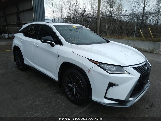 2T2BZMCA3JC156434 Lexus Rx 350/base/f Sport