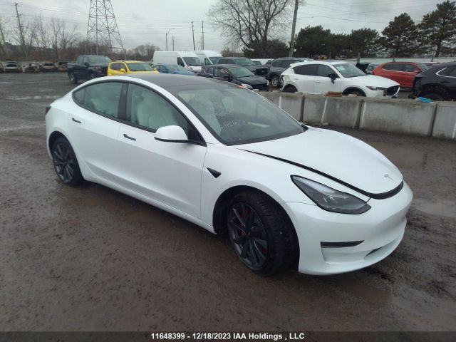 Auction sale of the 2022 Tesla Model 3, vin: 5YJ3E1EC5NF309866, lot number: 11648399