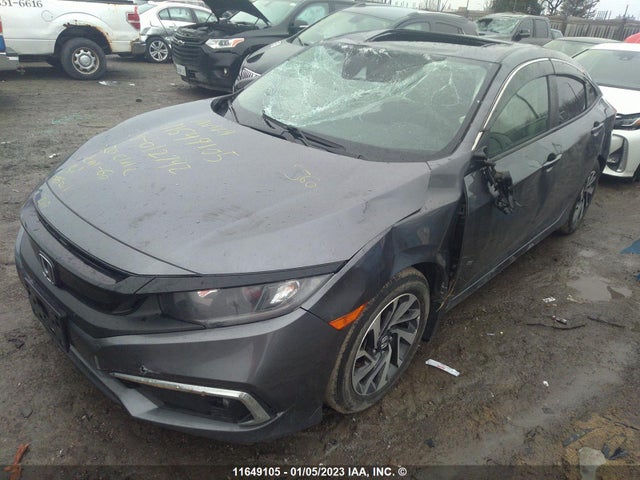 Honda Civic Ex 4dr 2020 2HGFC2F7XLH012742 Image 2