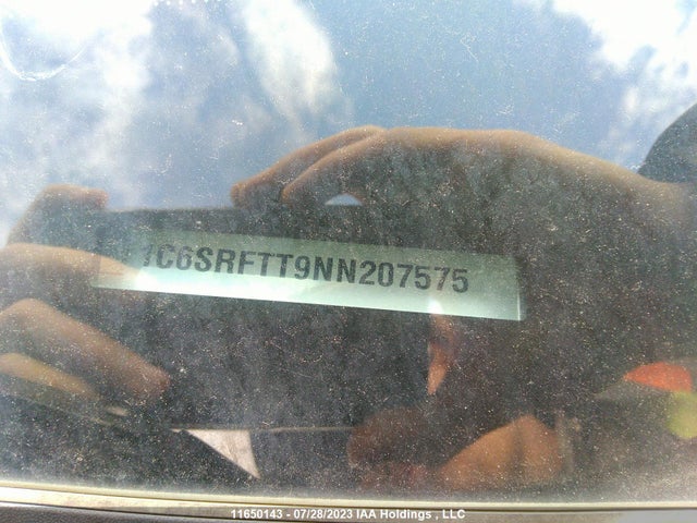 1C6SRFTT9NN207575 RAM 1500 Sport