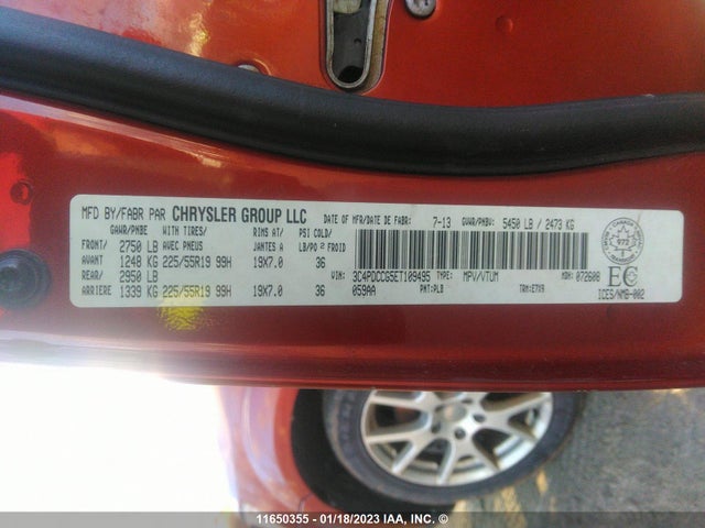 Dodge Journey Sxt 2014 3C4PDCCG5ET109495 Image 9