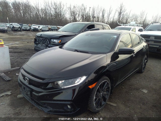 Honda Civic 2020 2HGFC2F83LH023381 Image 2