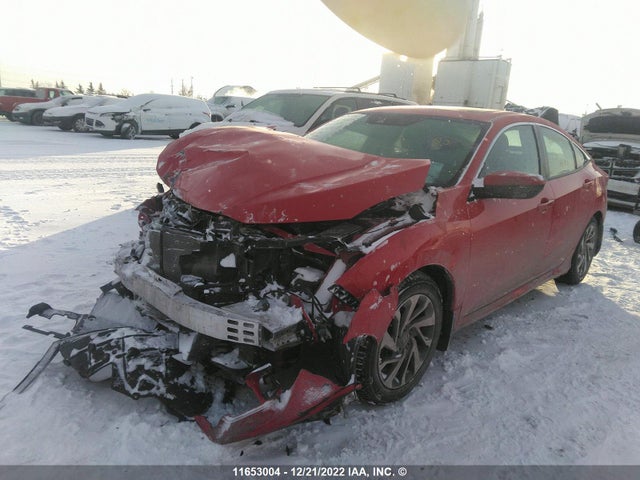 11653004 :رقم المزاد ، 2HGFC2F80HH023667 vin ، 2017 Honda Civic Ex مزاد بيع