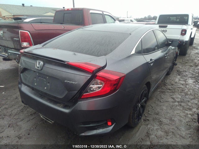 Honda Civic 2020 2HGFC2F80LH021863 Image 4