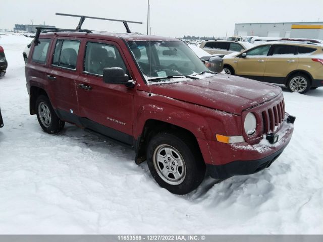 Auction sale of the 2014 Jeep Patriot, vin: 1C4NJRAB3ED753836, lot number: 11653569
