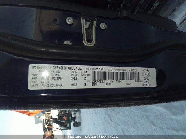 Dodge Ram 1500 Laramie 2012 1C6RD7NT8CS280127 Image 10
