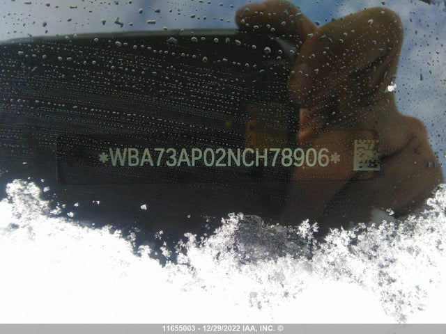 WBA73AP02NCH78906 BMW 430xi