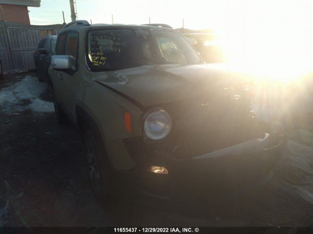 Auction sale of the 2015 Jeep Renegade Limited, vin: ZACCJBDT6FPC19459, lot number: 11655437