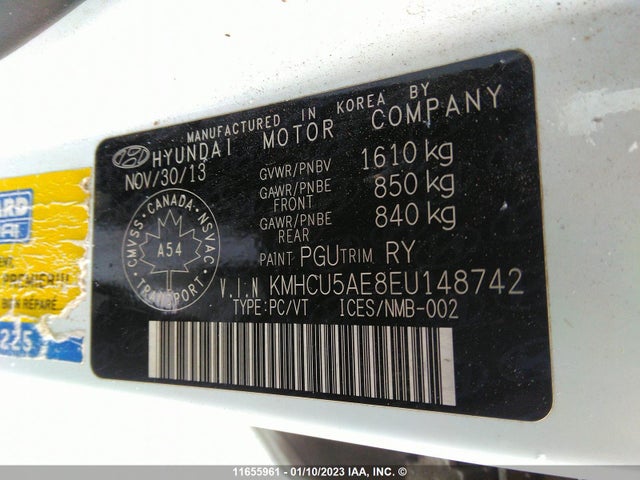 Hyundai ACCENT 2014 KMHCU5AE8EU148742 Image 10