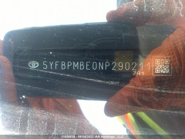Toyota COROLLA LE 2022 5YFBPMBE0NP290211 Image 10
