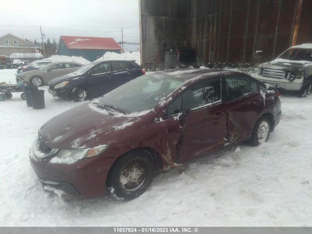 Honda Civic 2015 2HGFB2F46FH007681 Image 2