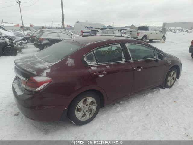 Honda Civic 2015 2HGFB2F46FH007681 Image 4