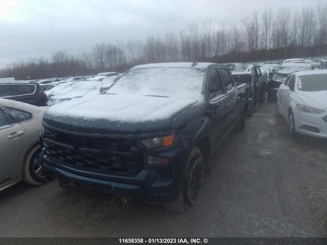 Chevrolet Silverado K1500 Custom 2022 1GCPDBEK2NZ591444 Image 2