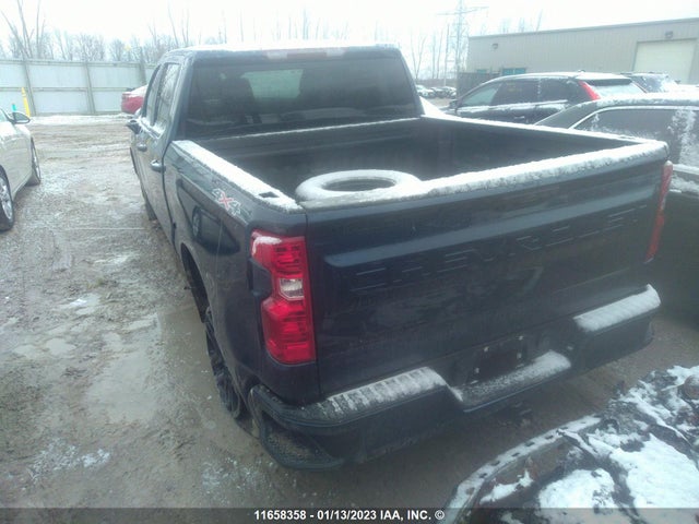 Chevrolet Silverado K1500 Custom 2022 1GCPDBEK2NZ591444 Image 4