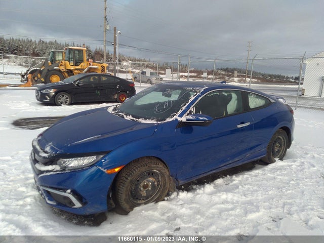 Honda Civic Touring 2020 2HGFC3B90LH450313 Image 2