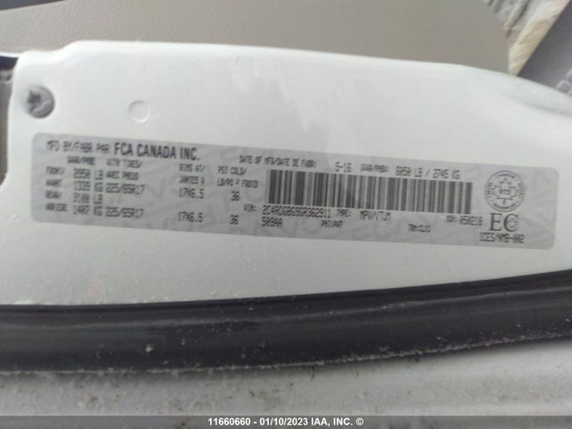 Dodge Grand Caravan Se 2016 2C4RDGBG9GR362911 Image 9