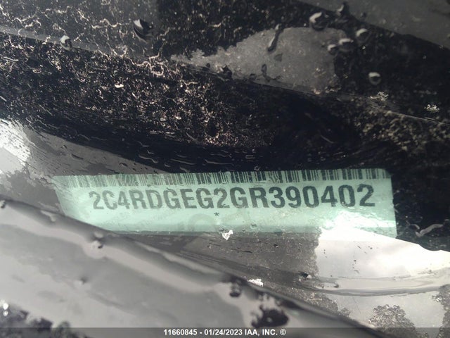 Dodge Grand Caravan R/t 2016 2C4RDGEG2GR390402 Image 9