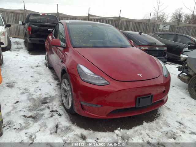 Продажа на аукционе авто 2022 Tesla Model Y, vin: 7SAYGDEE5NF545004, номер лота: 11661321
